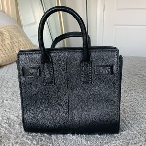Zénith Structured Black Bag